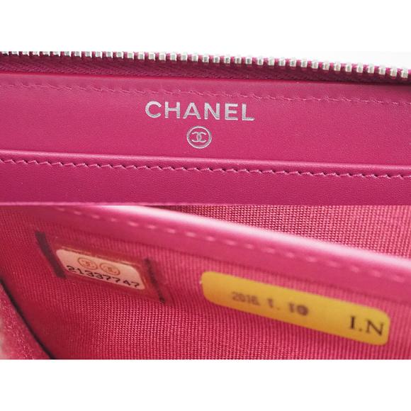 Auth Chanel Matelasse Cc Logo Long #78240C80B - Picture 12 of 12